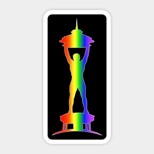 Seattle Pride (Male) Sticker